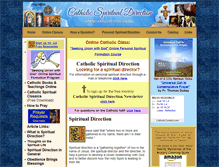 Tablet Screenshot of catholicspiritualdirection.org